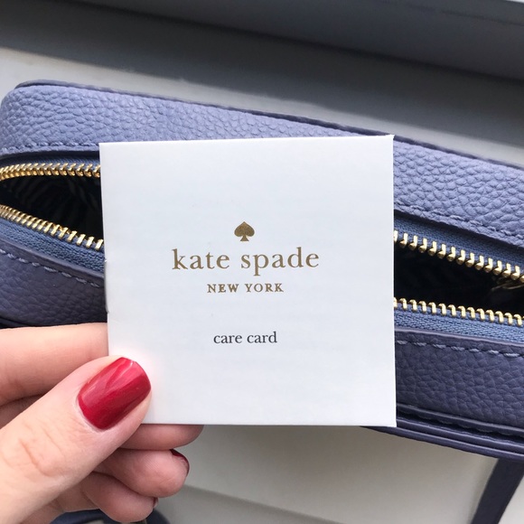 Kate Spade Arla crossbody handbag in Oyster Blue - Picture 6 of 7